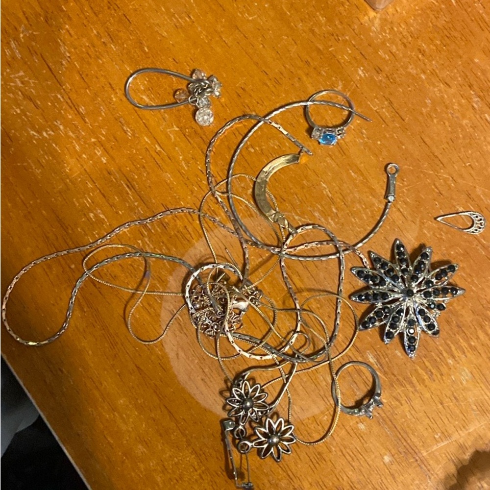 Broken Jewelry Pieces